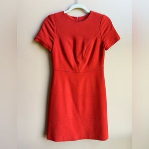Banana RepublicOrange Wool Dress - Sz 2